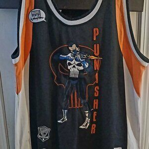 Marvel Series by Johnny Blaze The Punisher 2XL Basketball Shirt